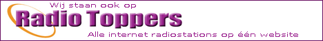Radio Toppers banner 468 × 60 · versie 2